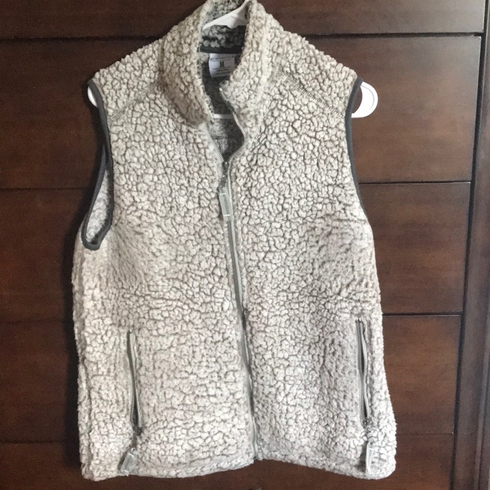 Gray vest.  Super soft.